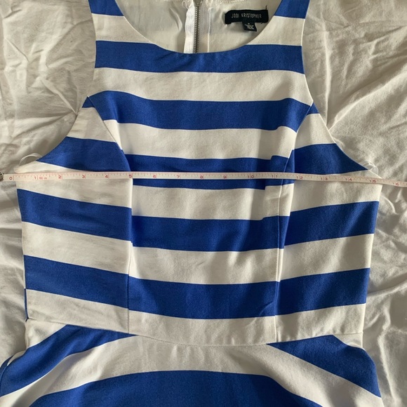 Jodi Kristopher Striped Dress - Picture 7 of 16
